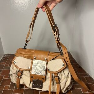 Juicy Couture Tan and Cream Women's Bag